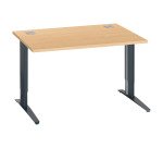 Mesa recta Excellens patas regulables Metal Plus