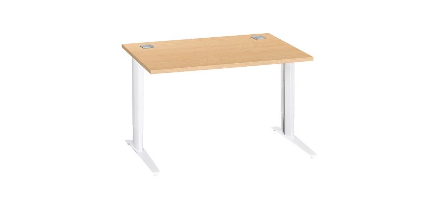 Mesa recta Excellens patas regulables Metal Plus