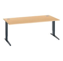 Mesa recta Excellens patas regulables Metal Plus