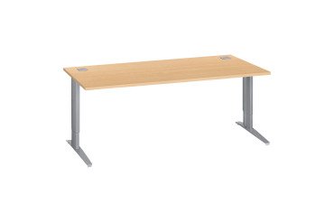 Mesa recta Excellens patas regulables Metal Plus