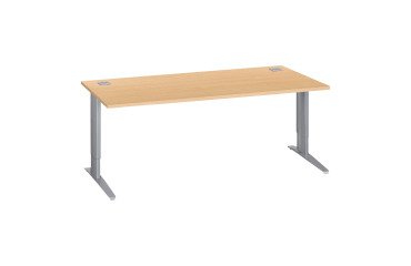 Mesa recta Excellens patas regulables Metal Plus