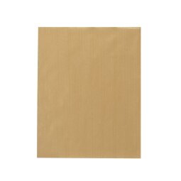 Hoesje kraft adour bruin 260 x 330 mm La Couronne met venster - doos van 50 stuks