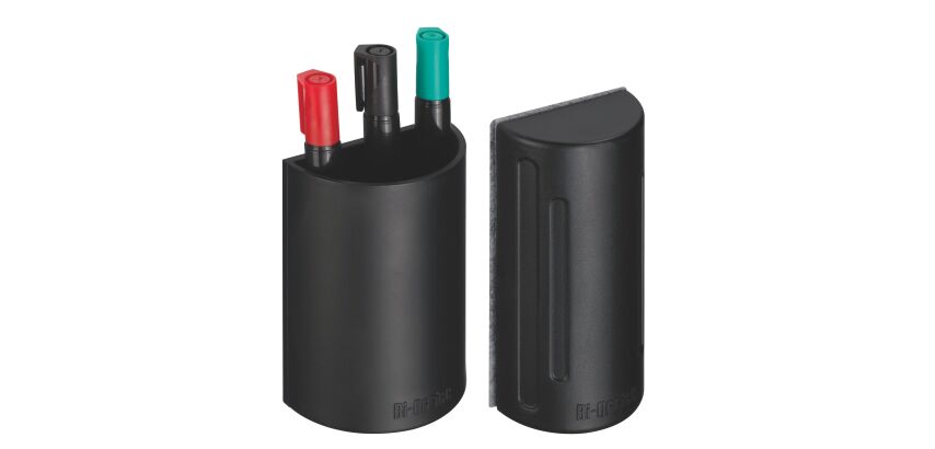 Magnetic eraser brush for whiteboards