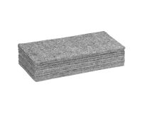 Fieltros de recambio para borrador - caja de 10