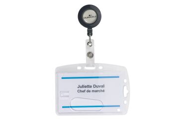 Identificador rígido, cordón extensible simple - pack de 10