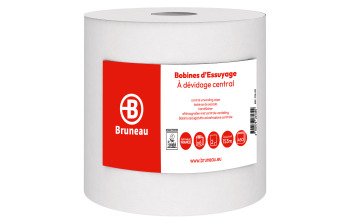 Hand wiper rolls for central dispensing