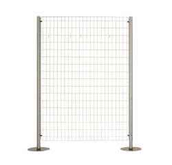 Rejilla gris claro 170x120 cm