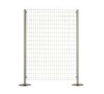 Grille d'exposition gris clair (sans piètement)