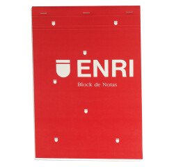 Bloc de notas liso grapado Enri 155 x 215 mm