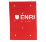 Bloc de notas liso grapado Enri 155 x 215 mm