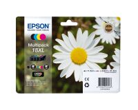 Epson 18XL Pack cartuchos originales alta capacidad (negro + 3 colroes)