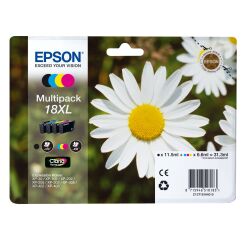 Epson 18XL Pack cartuchos originales alta capacidad (negro + 3 colroes)