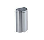 Poubelle 40 litres Brabantia Touch Bin ovale inox mat