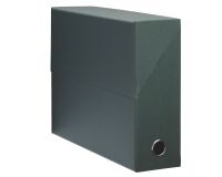 Standaard klasseerdoos Adine, karton met rug 9 cm - groen