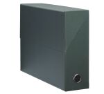 Boîte de classement carton standard dos 9 cm verte