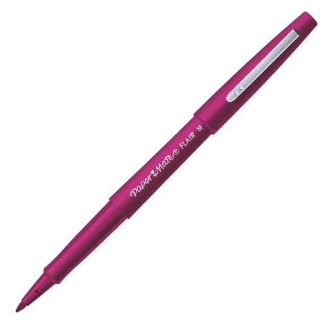 Stylo Filzstift Paper Mate Flair mit Kappe 1 mm Spitze - mittlere Schreibweise