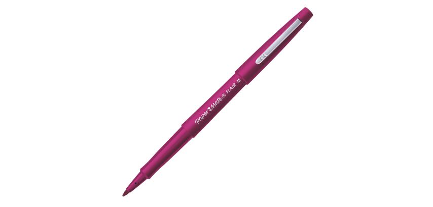 Stylo feutre Paper Mate Flair à capuchon pointe 1 mm - écriture moyenne