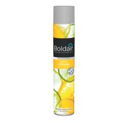 Désodorisant aérosol classique Boldair zeste citronné - 500 ml