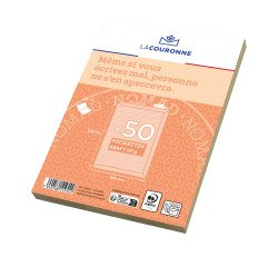 Packet 50 sleeves, kraft Adour 162x229mm, protective strip