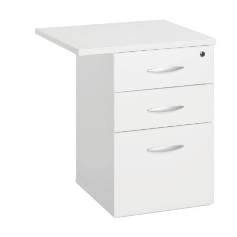 Mobile drawer cabinet angle wood 3 drawers Excellens