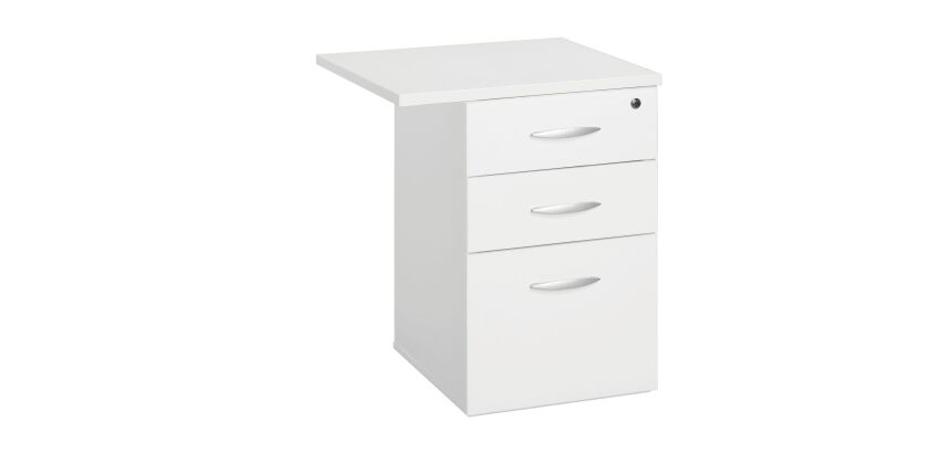 Caisson hauteur bureau 3 tiroirs avec extension Excellens