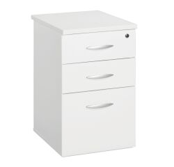 Drawer cabinet desk height depth 80 cm Excellens light grey