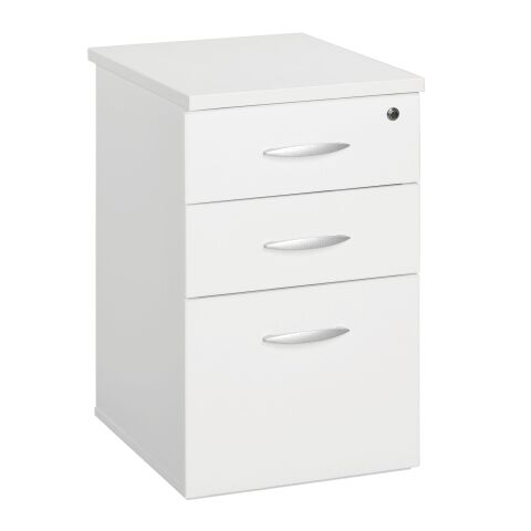 Cajonera altura Mesa Excellens fondo 60 cm blanca