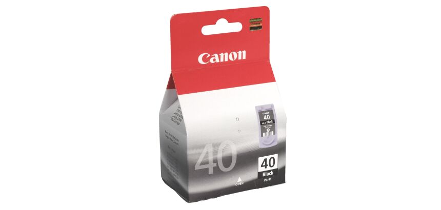 Cartouche Canon PG-40 noire pour imprimante jet d'encre