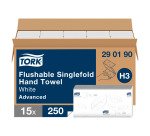 Essuie-mains pliage enchevêtré Tork H3 Advanced délitable- Carton de 3750