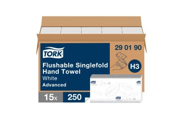 Essuie-mains pliage enchevêtré Tork H3 Advanced délitable- Carton de 3750