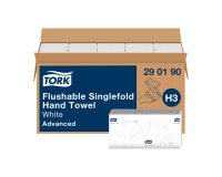 Hand towel interfold Tork H3 Advanced disentanglable - Box of 3750