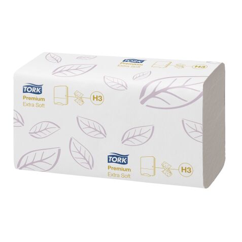 Papier essuie-mains pliage en C Tork H3 Premium doux- Carton de 3000