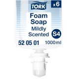 Schuimzeep Tork S4 Premium zacht - Navulling 1 liter