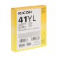 Cartouche Ricoh GC41 cartouches couleurs séparées pour imprimante gel d'encre