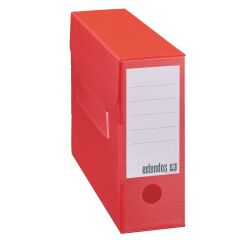 Archive boxes Extendos in plastic back 10 cm assorted colours