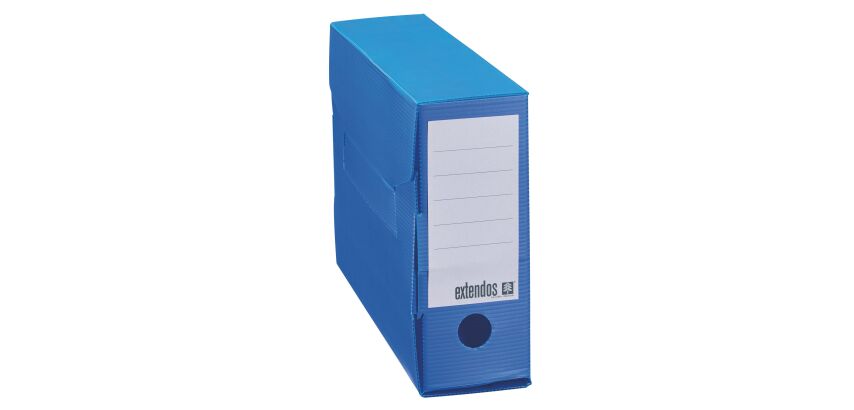 Boîte archives Polypropylène Extendos - Dos 10 cm - Imperméable - Couleurs assorties