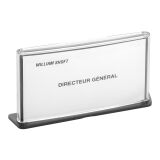 Plaques de signalisation 3 en 1 - format carte de visite