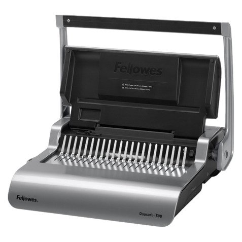 Fellowes Quasar+ 500 Manual Comb Binding Machine 500 Sheets