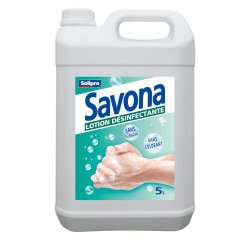 Savon liquide désinfectant Solipro Savona antiseptique - Bidon de 5 litres