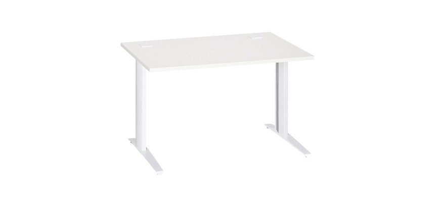 Mesa recta Excellens patas fijas Metal Plus