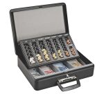 Coffret caisse Business avec monnayeur et compartiments billets