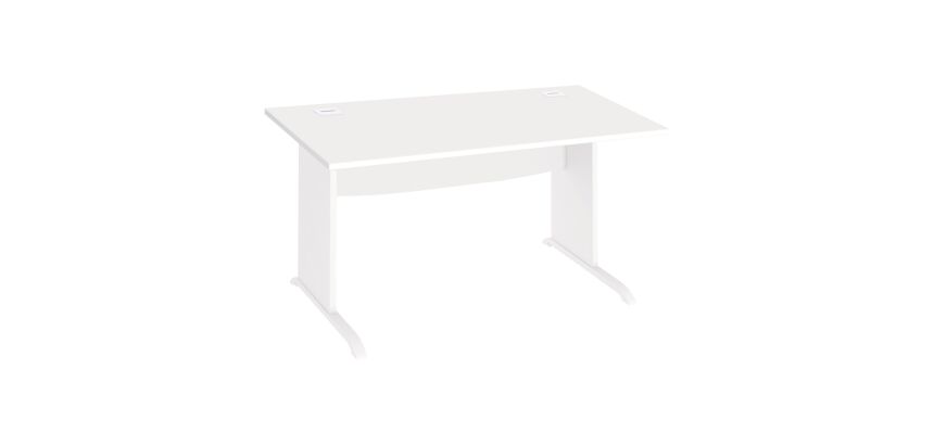 Excellens Bruneau desk, L-shaped wooden base