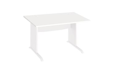 Excellens Bruneau desk, L-shaped wooden base