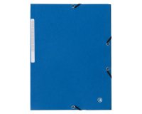 Carpeta 3 solapas cartulina brillante 350 g A4