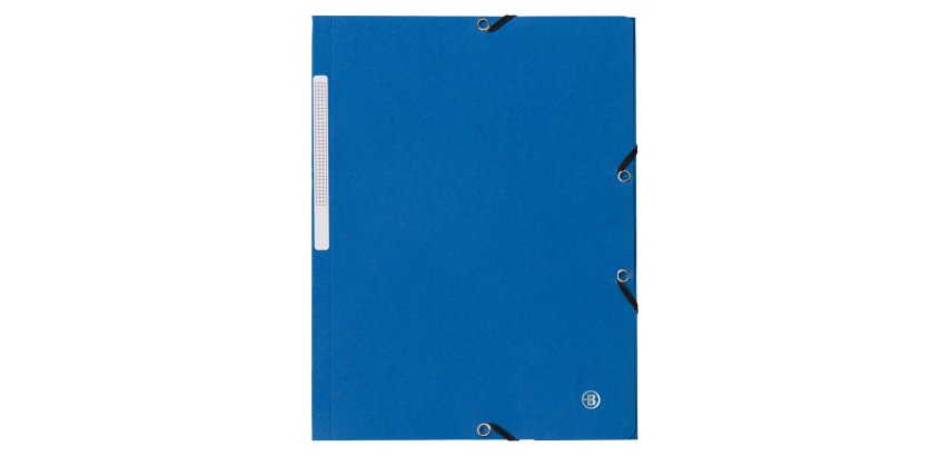 Shirt with elastic bands, 3 flaps, Bruneau card, 24 x 32 cm, spine 2 cm, color