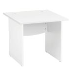 Bureau droit L 80 cm piètement plein Essens