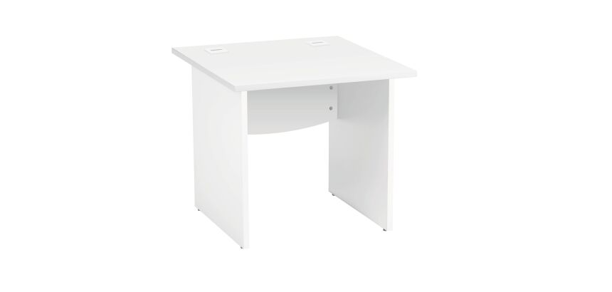 Bureau droit piètement plein bois Bruneau Excellens