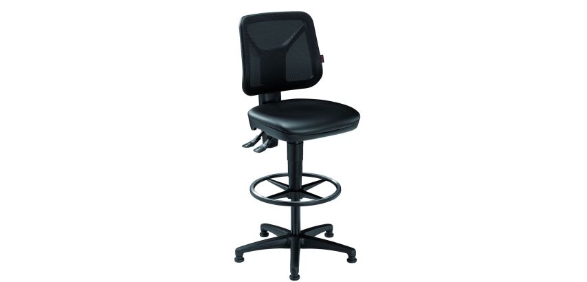 Chair BTEC vinyl low back CP
