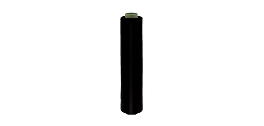 Doos 6 rollen voorgerekte folie zwart 420 x 44