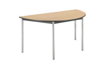 Mesa semirredondo Confort